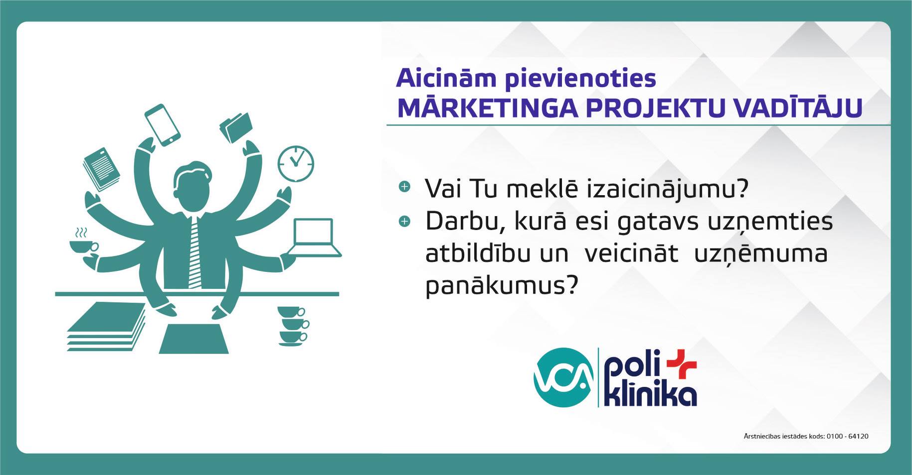 Mārketinga projektu vadītājs