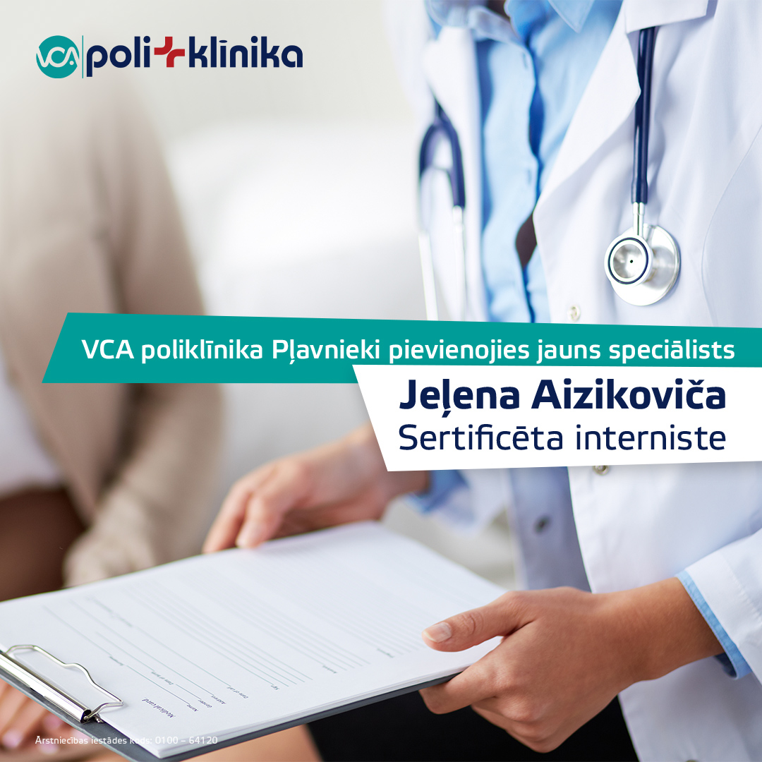 Sertificēta interniste Jeļena Aizikoviča