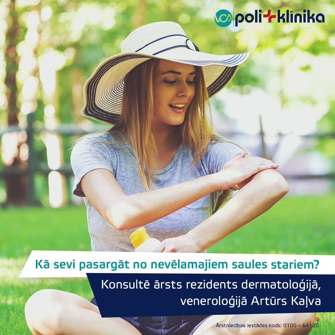 Kā sevi pasargāt no nevēlamajiem saules stariem?