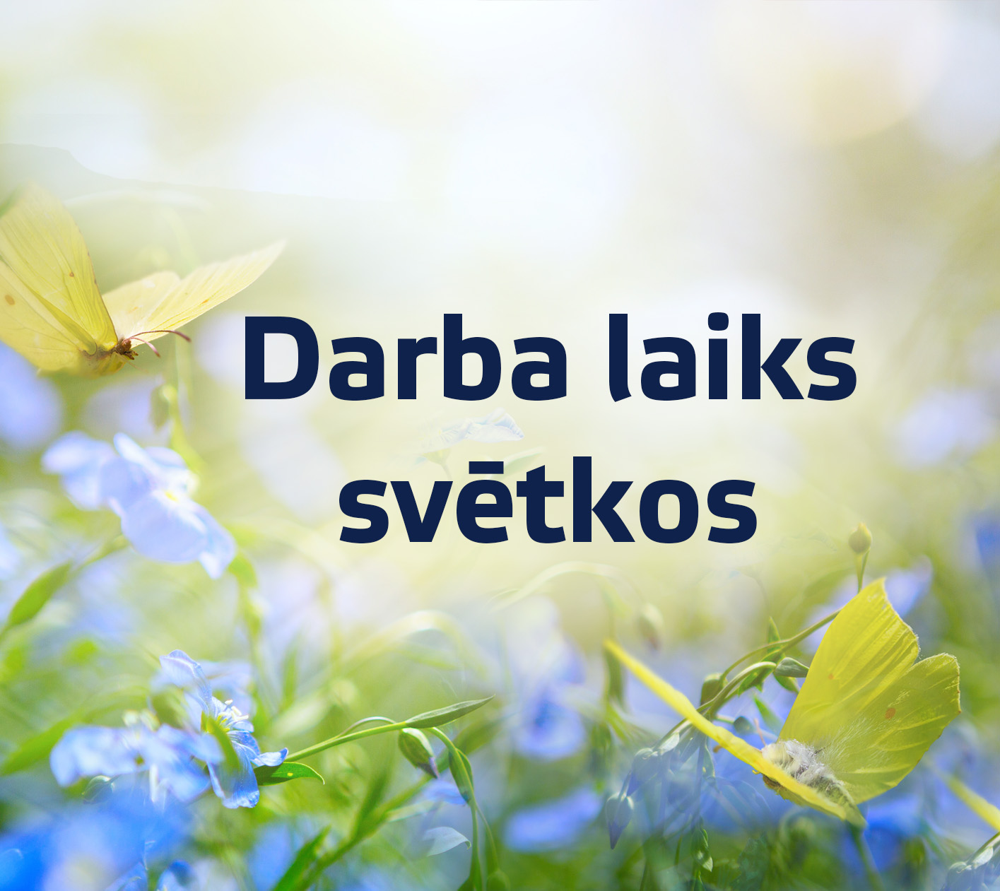 Darba laiks Lieldienās