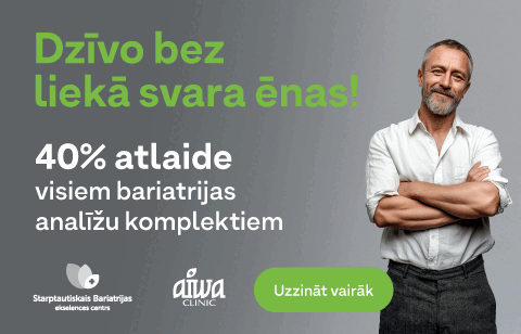 bez liekā svara ēnas!