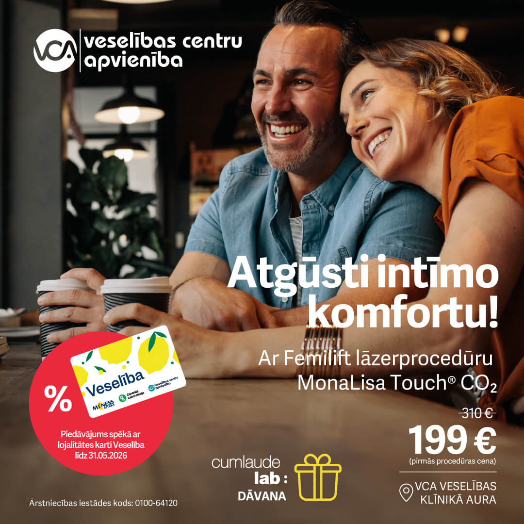 VCA poliklīnika Aura - Lāzerprocedūras ar Monalisa Touch