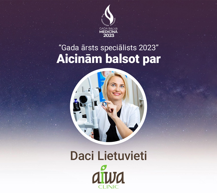 Balsosim par acu ārsti Daci Lietuvieti!