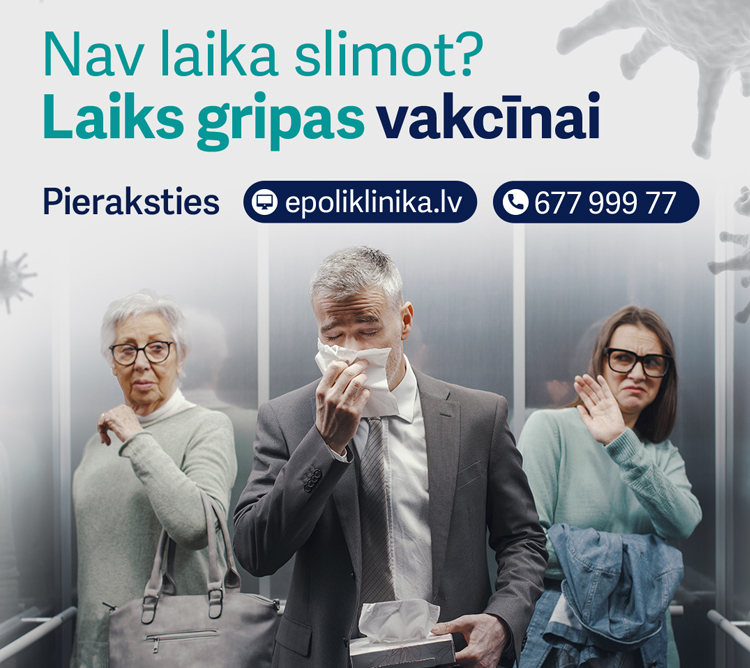 Vakcinācija pret gripu – pasargā sevi un sev tuvos