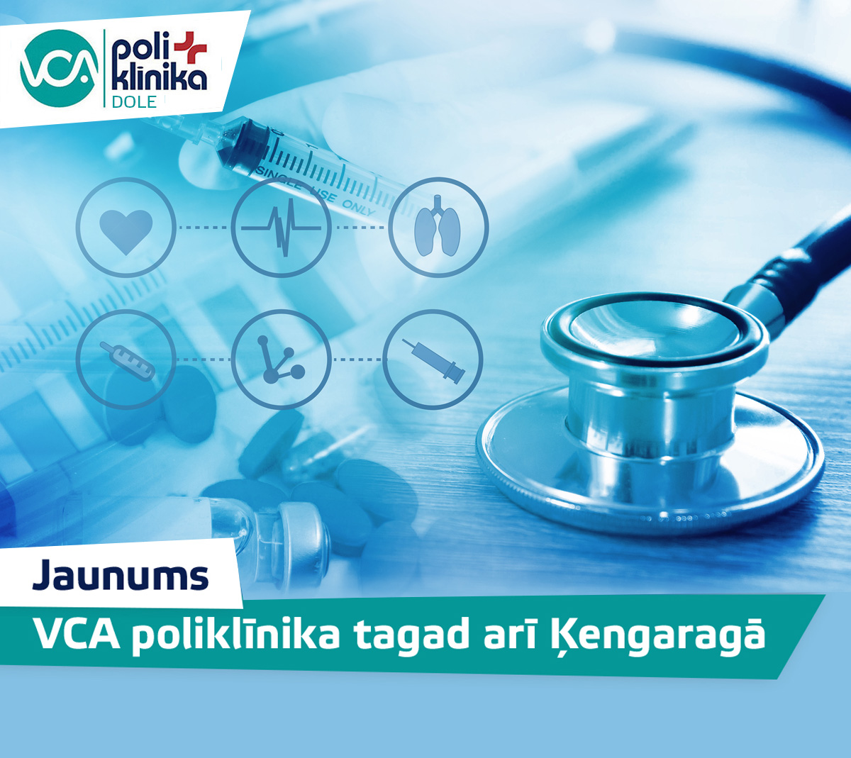 JAUNUMS – VCA poliklīnika Dole