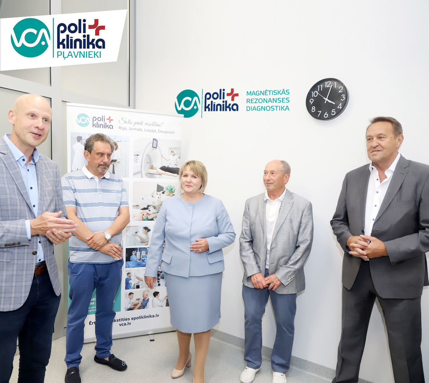 VCA Magnētiskās rezonanses diagnostikas kabinets t/c Sāga atklāšana