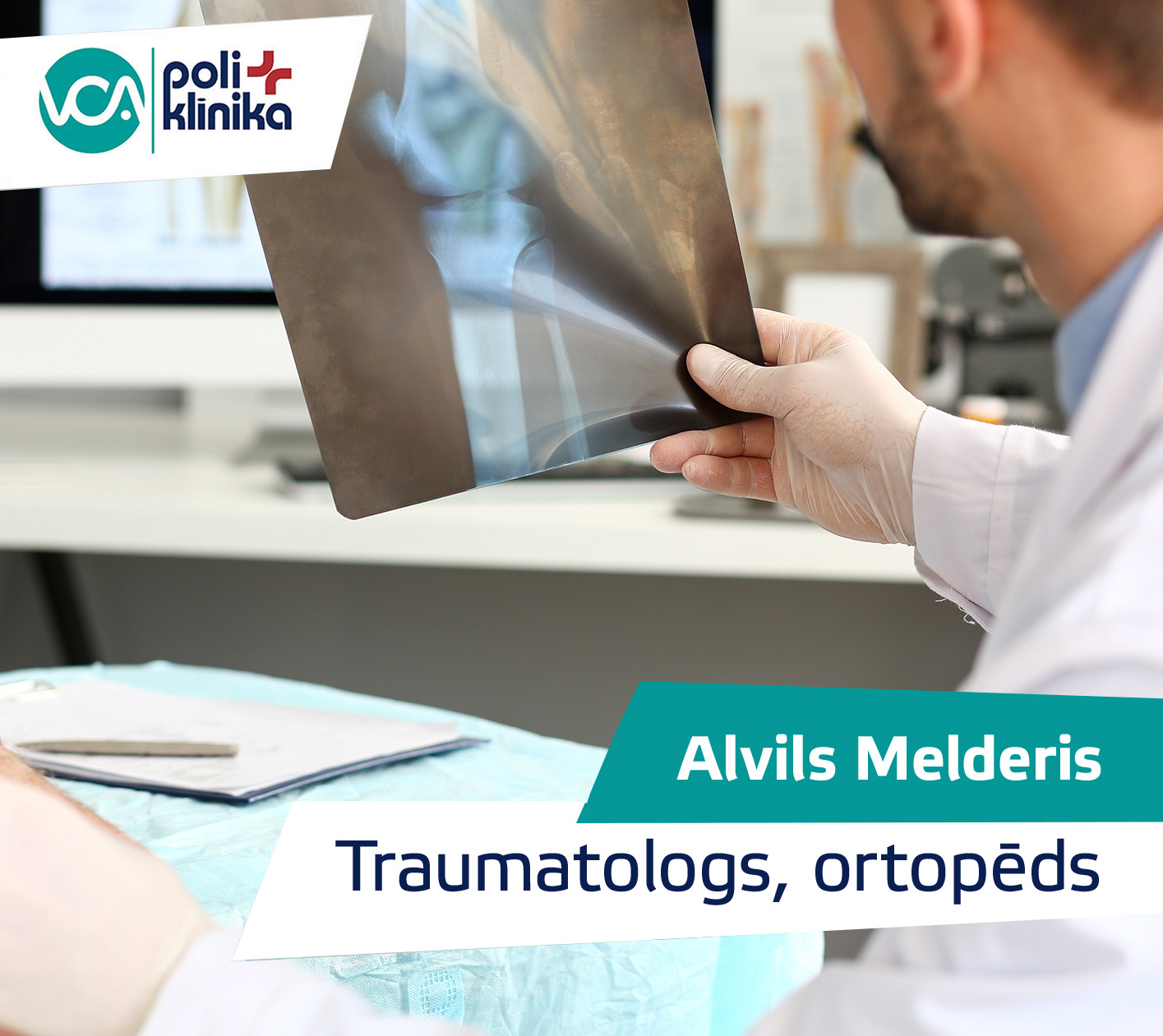 Traumatologs, ortopēds Alvils Melderis