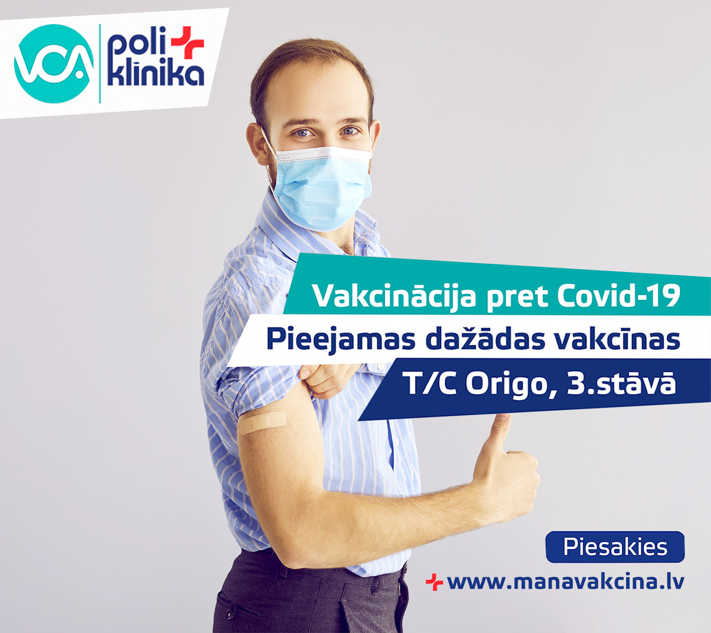 Vakcinācija pret Covid-19 T/C Origo