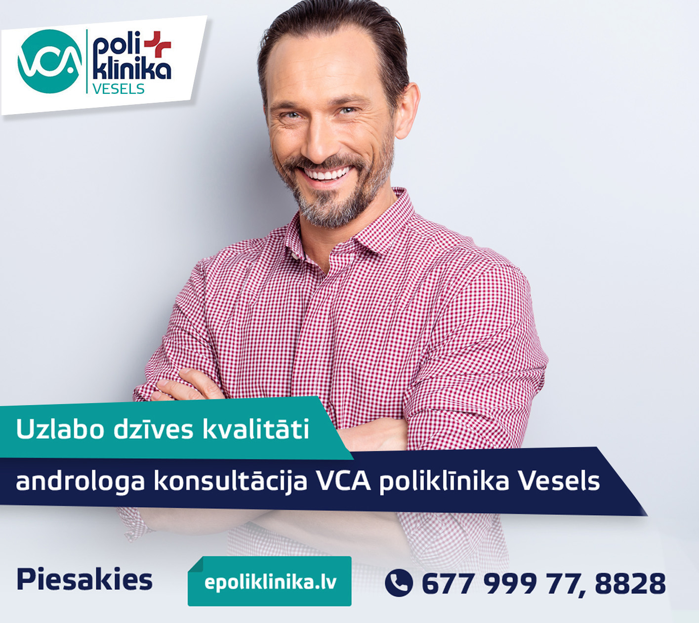 Androloga konsultācija VCA poliklīnika Vesels