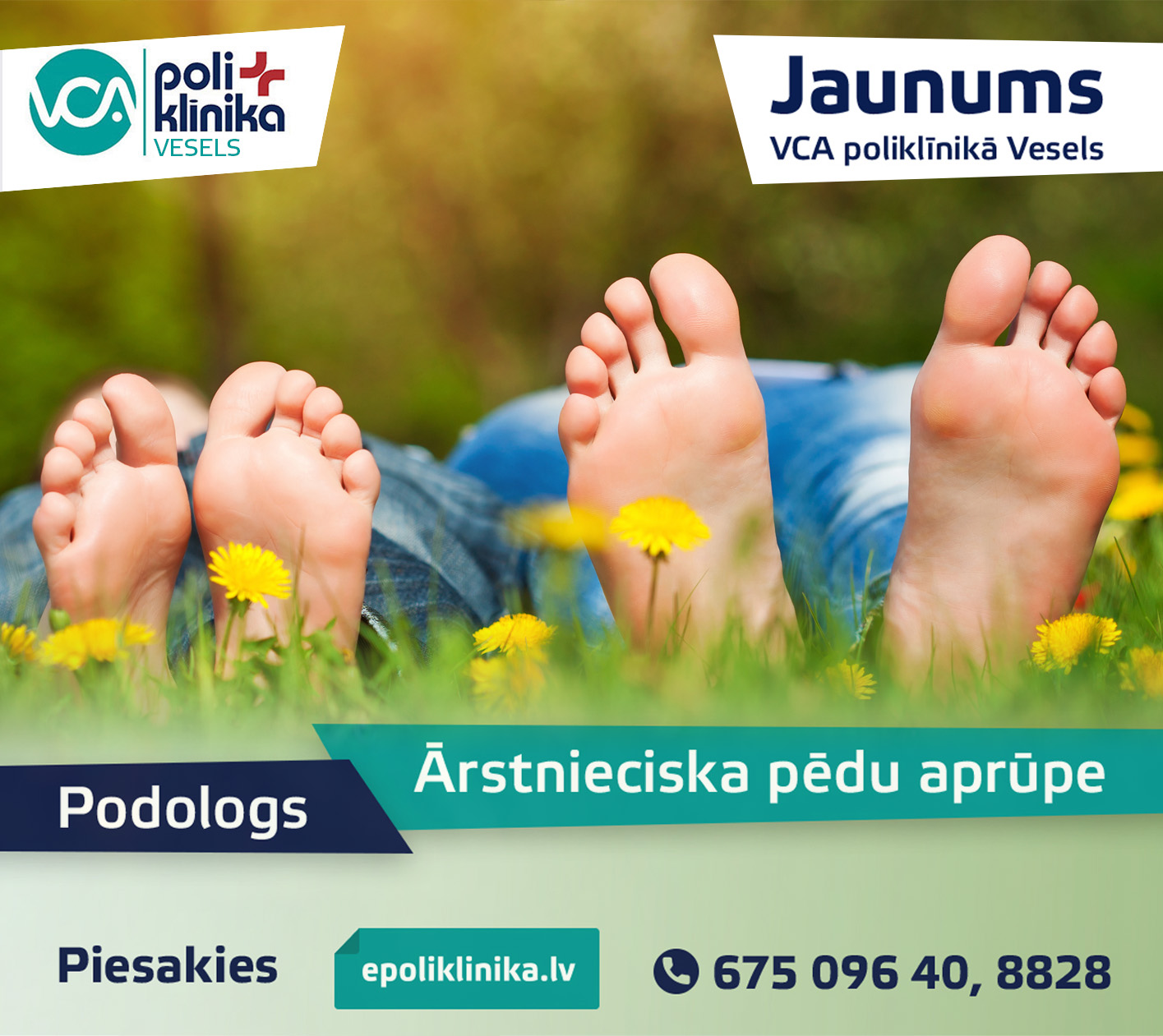 Jaunums: Podologs VCA poliklīnika Vesels