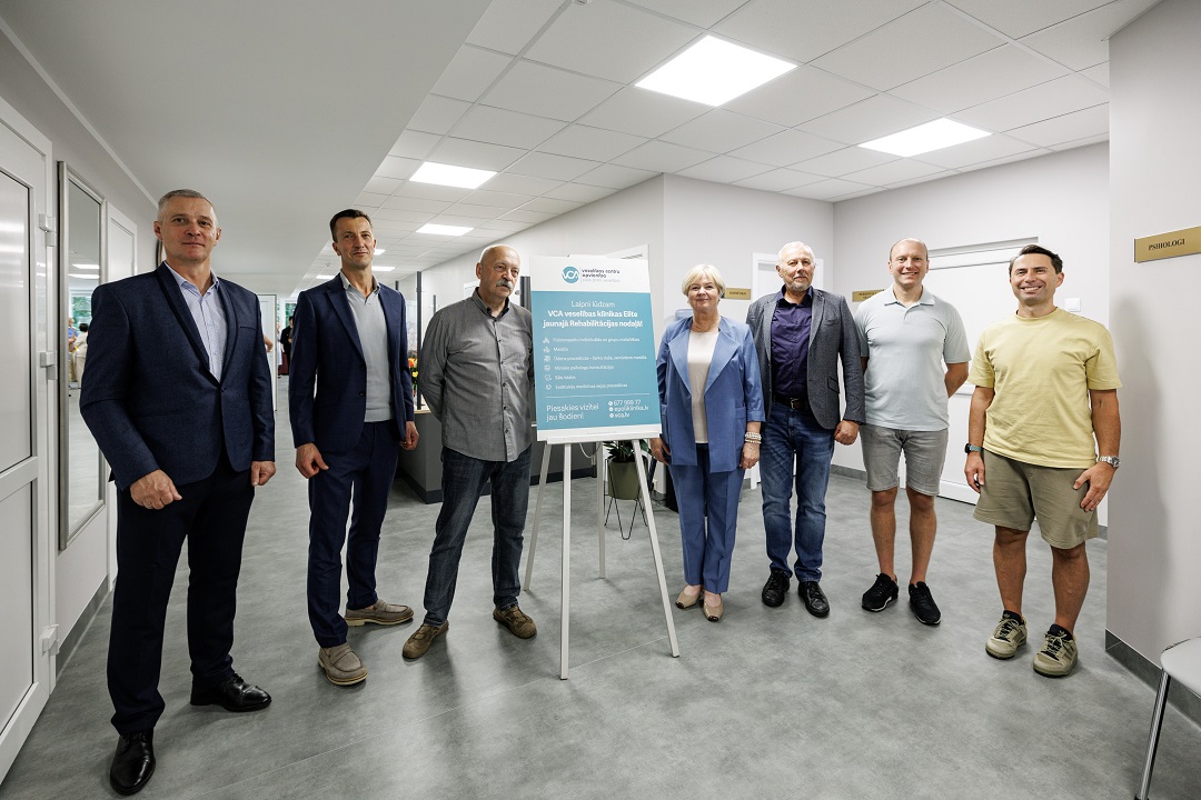 Atklāta atjaunotā Rehabilitācijas nodaļa VCA veselības klīnikā Elite 