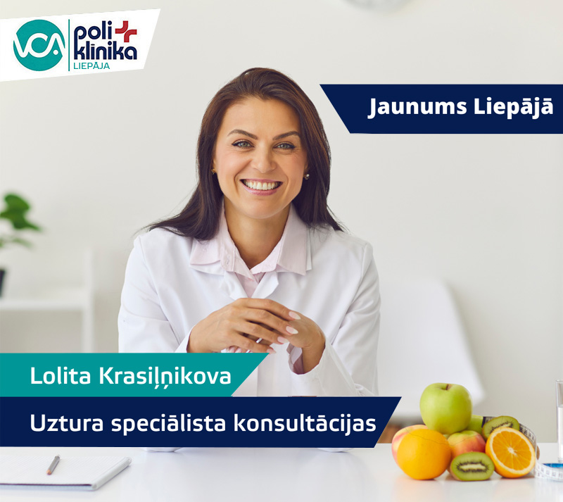 Uztura speciāliste Liepājā