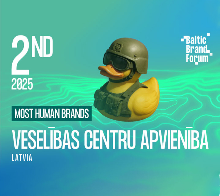 “Veselības centru apvienība” atzīta par cilvēcīgāko zīmolu veselības aprūpes nozarē