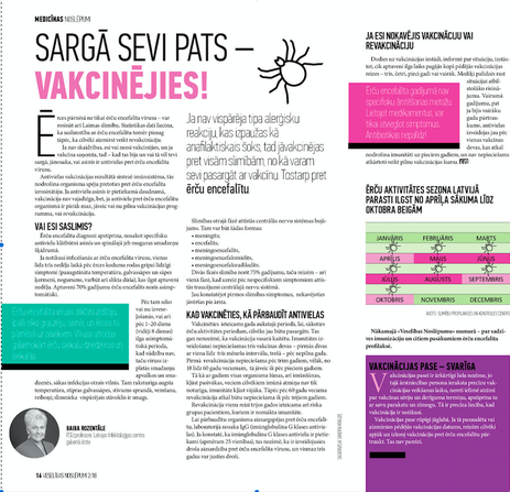 Sargā sevi pats - VAKCINĒJIES.