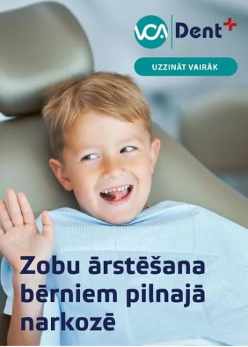 Zobu ārstēšana bērniem pilnajā narkozē